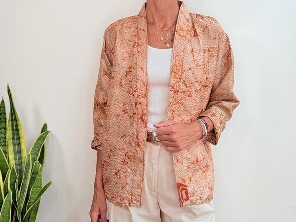 SHORT KIMONO SILK 24