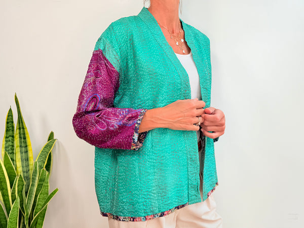 SHORT KIMONO SILK 26