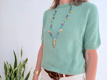 Cargar imagen en el visor de la galería, INGRID ALPACA JUMPER - TURQUOISE

