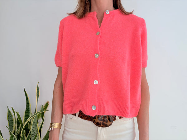 INGRID ALPACA MANGA CORTA - PINK FLAMINGO