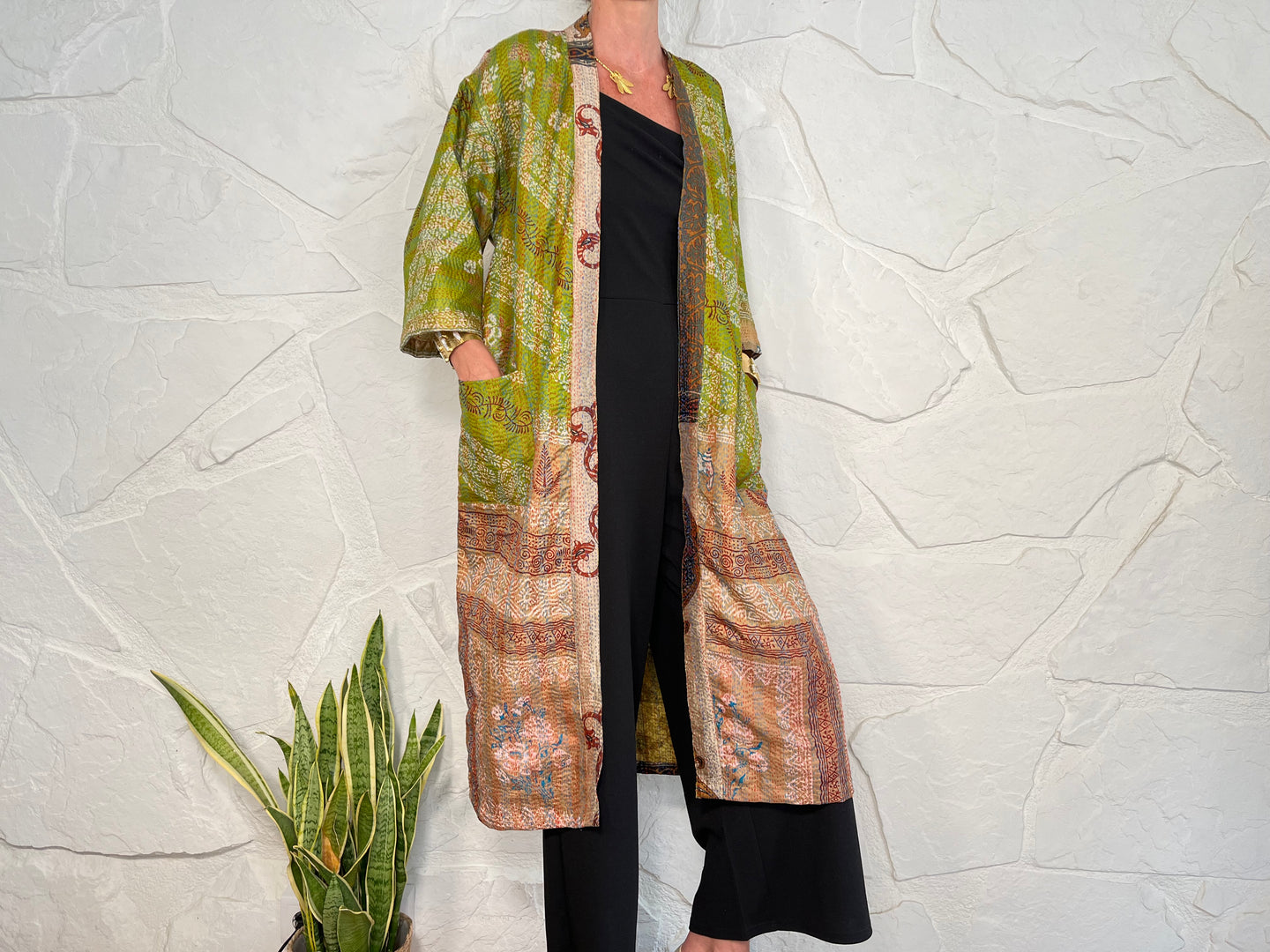 LONG KIMONO SILK 10