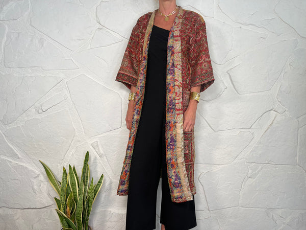 LONG KIMONO SILK 37