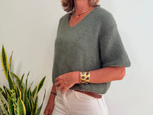 Lade das Bild in den Galerie-Viewer, MARGOT ALPACA JUMPER - GREEN
