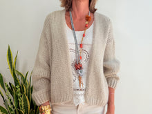 Lade das Bild in den Galerie-Viewer, LU MOHAIR BOLERO - BEIGE
