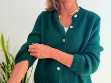 Lade das Bild in den Galerie-Viewer, CAROLINE MOHAIR CARDIGAN - GREEN
