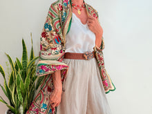 Cargar imagen en el visor de la galería, EMBROIDERY SILK SCARF 29
