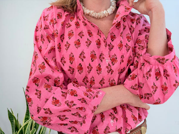Floral Boho Shirt 5