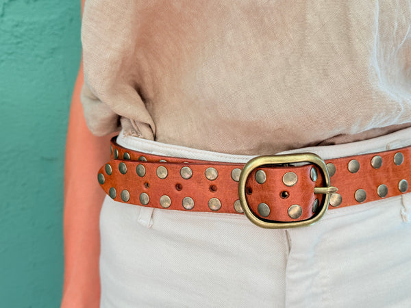 TACHAS BELT - CAMEL