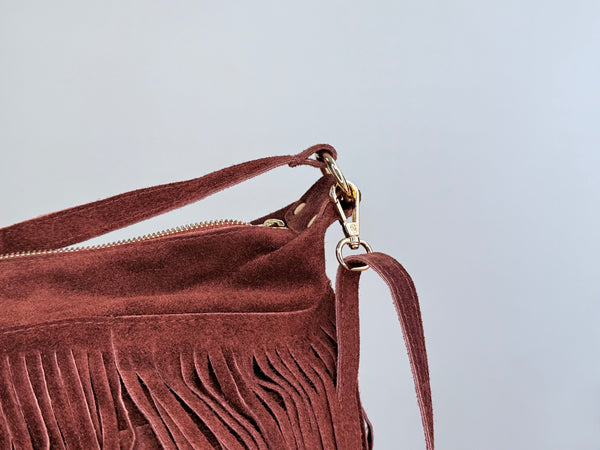 FRINGE BAG - CAMEL