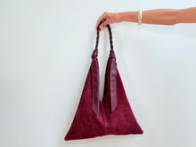 Cargar imagen en el visor de la galería, TRENZA BAG - BURGUNDY
