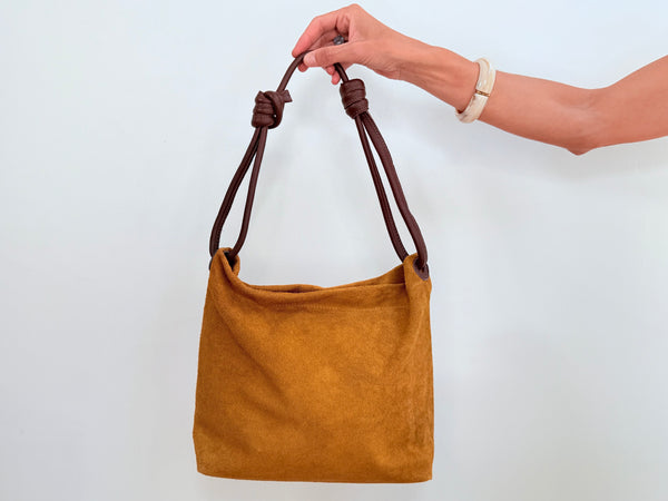 KNOT BAG - MUSTARD