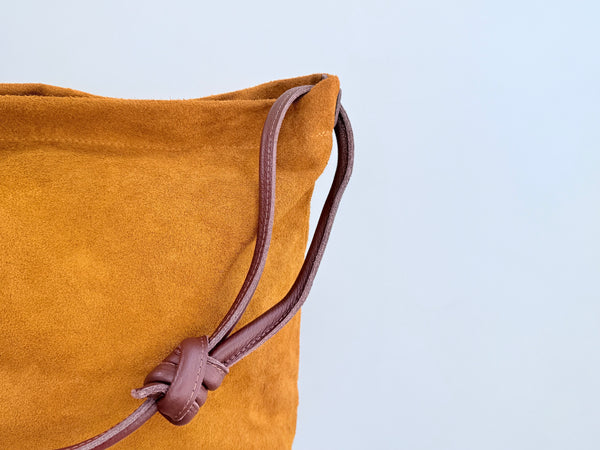 KNOT BAG - MUSTARD
