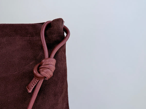 KNOT BAG - CHOCOLATE