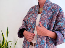 Cargar imagen en el visor de la galería, MINI BLOCK PRINT JACKET - PURPLE
