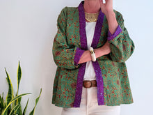 Cargar imagen en el visor de la galería, SHORT KIMONO SILK 1
