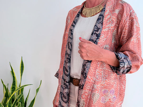 SHORT KIMONO SILK 5