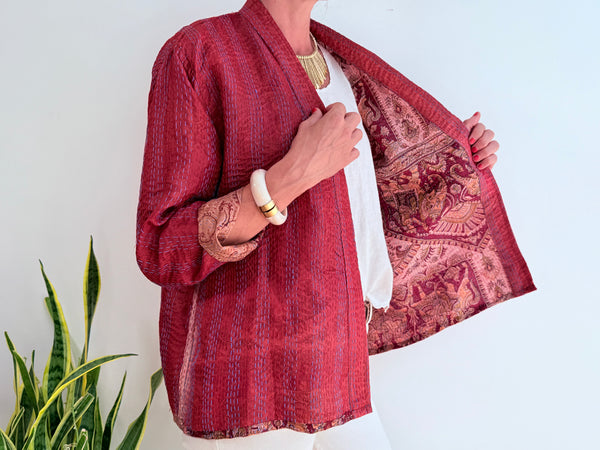 SHORT KIMONO SILK 9