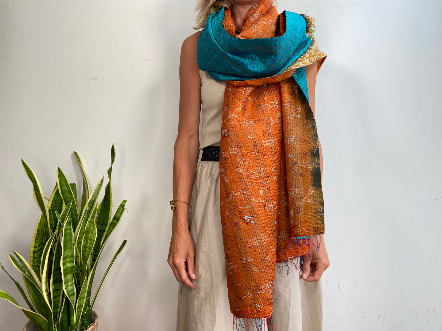 SILK SCARF 13