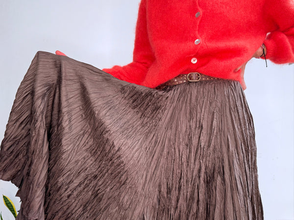 CAROLINA SKIRT - CHOCOLATE