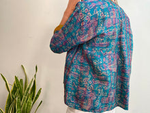 Load image into Gallery viewer, SHORT KIMONO SILK 19
