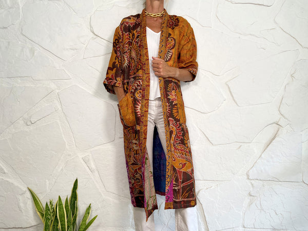 LONG KIMONO SILK 43