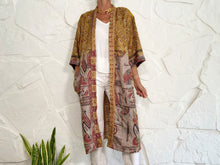 Load image into Gallery viewer, LONG KIMONO SILK 51
