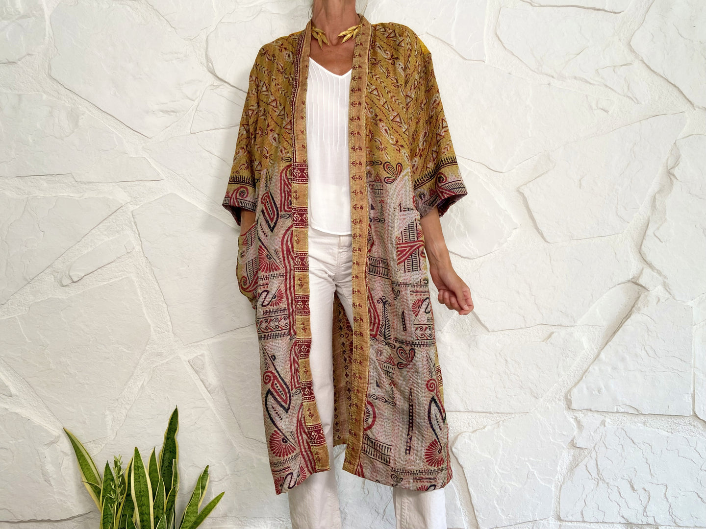 LONG KIMONO SILK 51