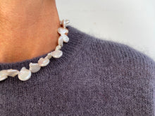 Load image into Gallery viewer, SMALL FLAT PEARL NECKLACE
