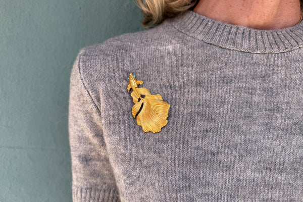 FISH BROOCH