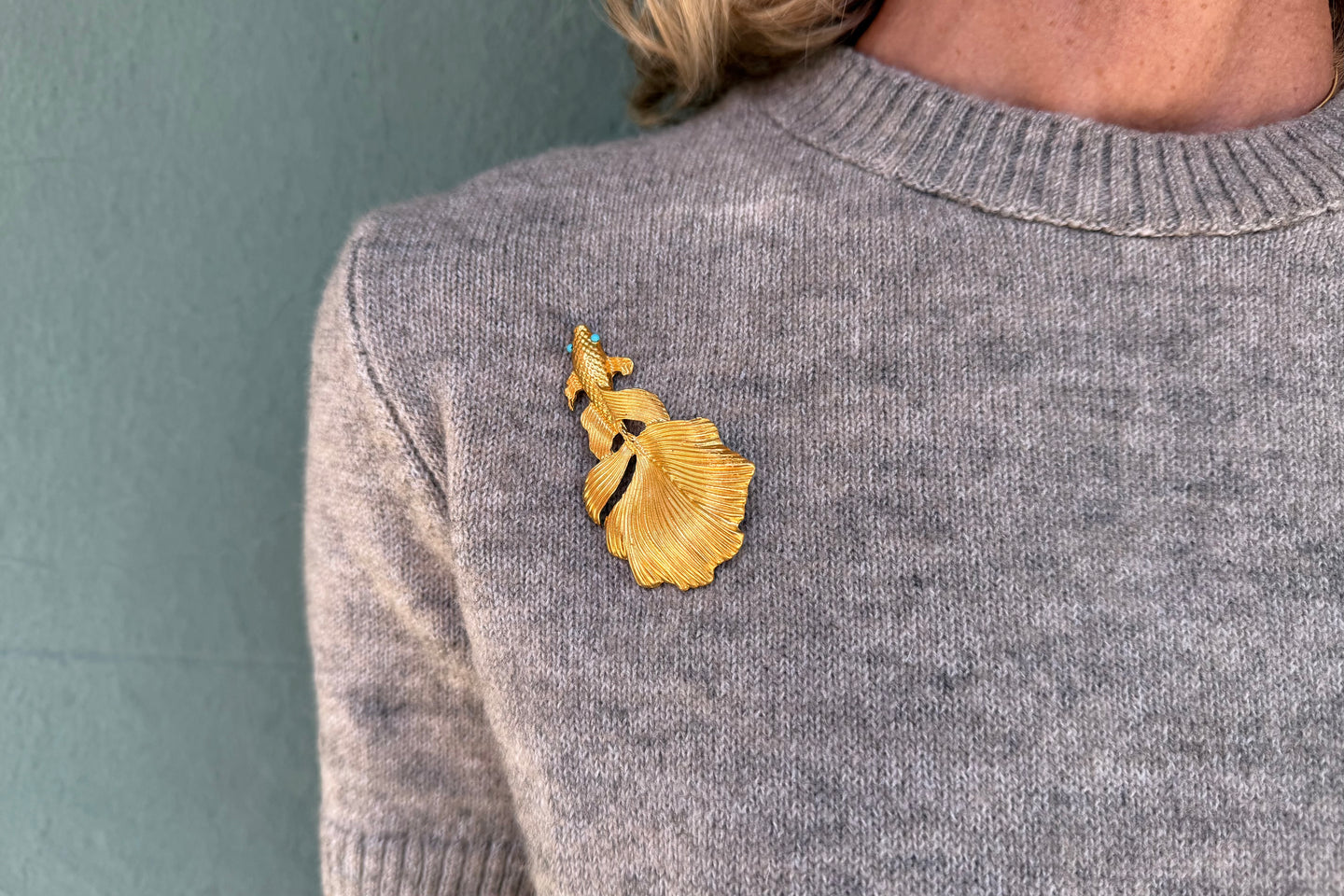 FISH BROOCH