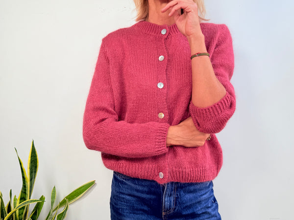 CAROLINE MOHAIR CARDIGAN - FRESA