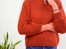 Load image into Gallery viewer, EVA MOHAIR JUMPER - BROWN
