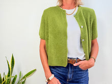 Lade das Bild in den Galerie-Viewer, INGRID ALPACA MANGA CORTA  - GREEN
