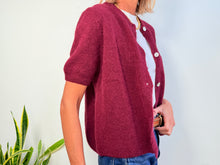 Lade das Bild in den Galerie-Viewer, INGRID ALPACA MANGA CORTA  - BURGUNDY
