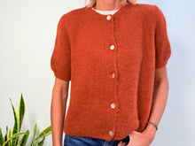 Lade das Bild in den Galerie-Viewer, INGRID ALPACA MANGA CORTA  - ORANGE
