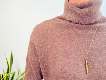 Lade das Bild in den Galerie-Viewer, JERSEY GRETA  CUELLO VUELTO - BROWN
