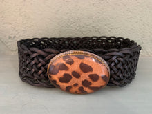 Load image into Gallery viewer, ANIMAL PRINT BELT - BLACK
