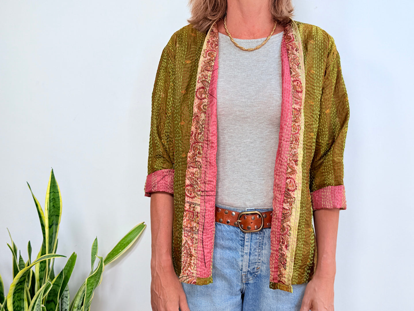 SHORT KIMONO SILK 30