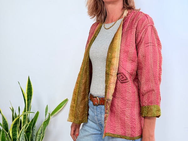 SHORT KIMONO SILK 30