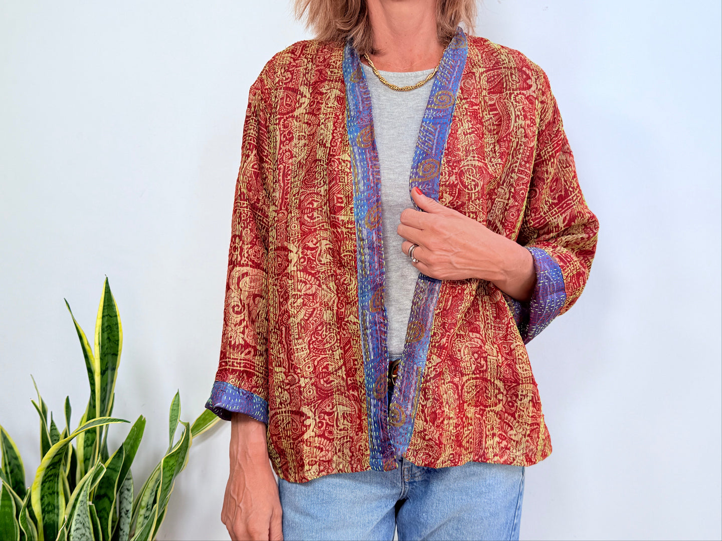 SHORT KIMONO SILK 29