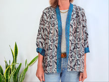 Load image into Gallery viewer, SHORT KIMONO SILK 28
