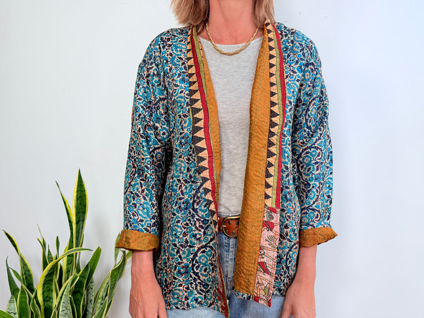 SHORT KIMONO SILK 25