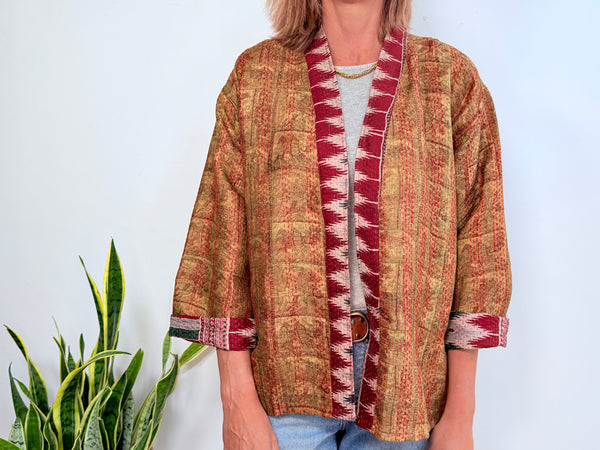 SHORT KIMONO SILK 22