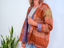 Load image into Gallery viewer, SHORT KIMONO SILK 21
