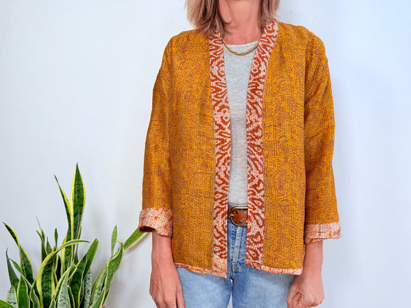 SHORT KIMONO SILK 18