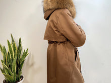 Load image into Gallery viewer, RABBIT/FOX PARKA - CAMEL
