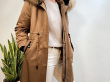 Load image into Gallery viewer, RABBIT/FOX PARKA - CAMEL
