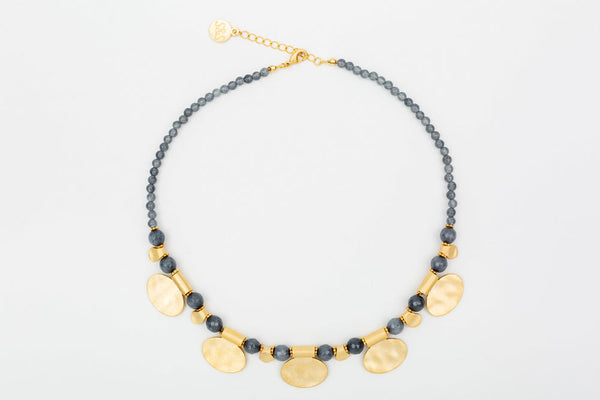 COLOMBIAN NECKLACE GREY