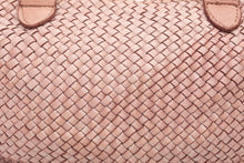 Load image into Gallery viewer, BRAIDED LEATHER BAG PINK
