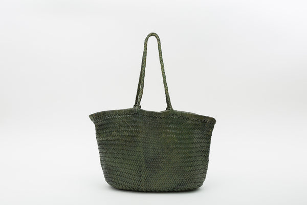 BASKET BAG - GREEN